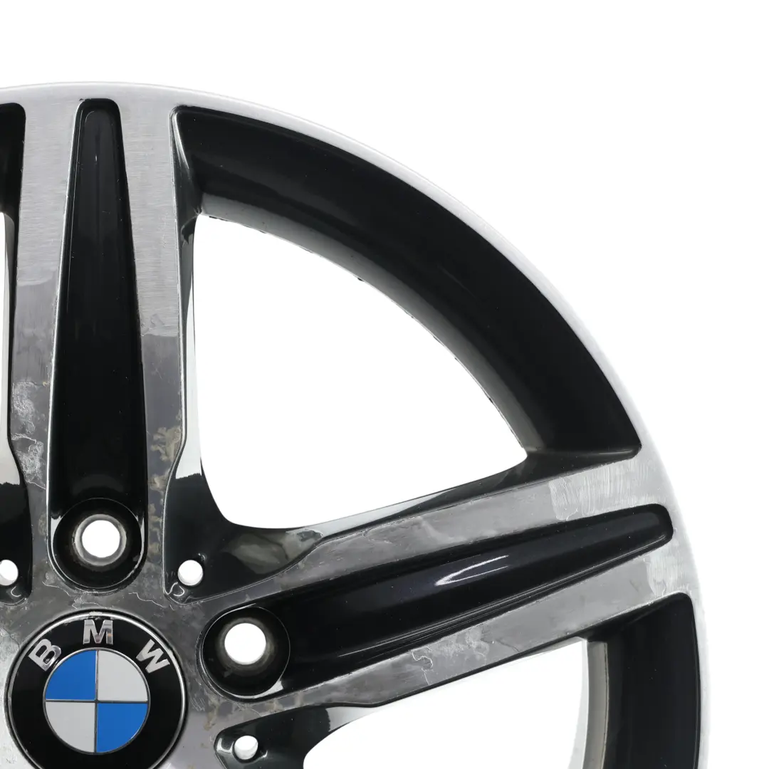 Llanta de Aleacion Negra 17" Radio Estrella 379 7,5J ET:43 para BMW F20 F21 con número de pieza 6850151 BMW F20 F21 Llanta de Aleacion Negra 17" Radio Estrella 379 7,5J ET:43 - SKU 6850151-1 - Número de pieza 6850151