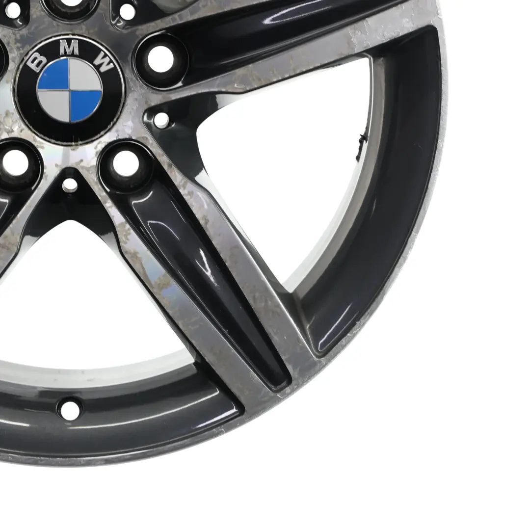  Llanta aleación gris BMW F20 F21 F22 F23 17" Star Spoke 379 ET:43 7,5J - SKU 6850151-13 - Número de pieza 6850151