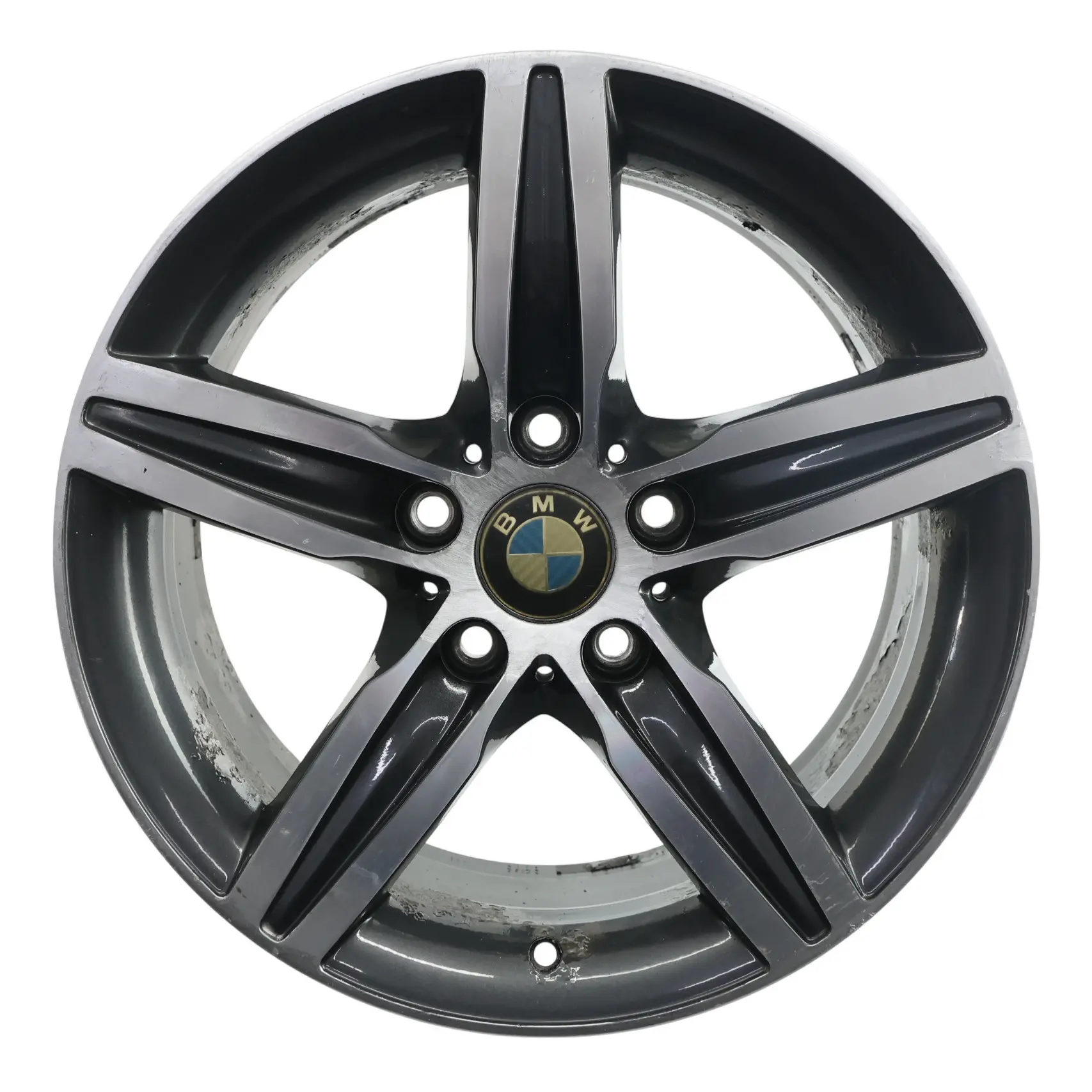 BMW F20 F21 F22 F23 Jante en alliage gris 17" Star Spoke 379 ET:43 7,5J 6850151
