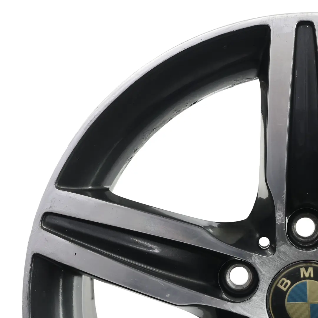 BMW F20 F21 F22 F23 Grey Alloy Wheel Rim 17" Star Spoke 379 ET:43 7,5J - SKU 6850151-14 - Part number 6850151