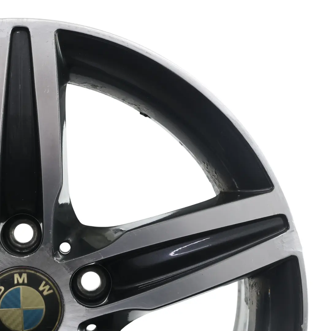 BMW F20 F21 F22 F23 Grey Alloy Wheel Rim 17" Star Spoke 379 ET:43 7,5J - SKU 6850151-14 - Part number 6850151