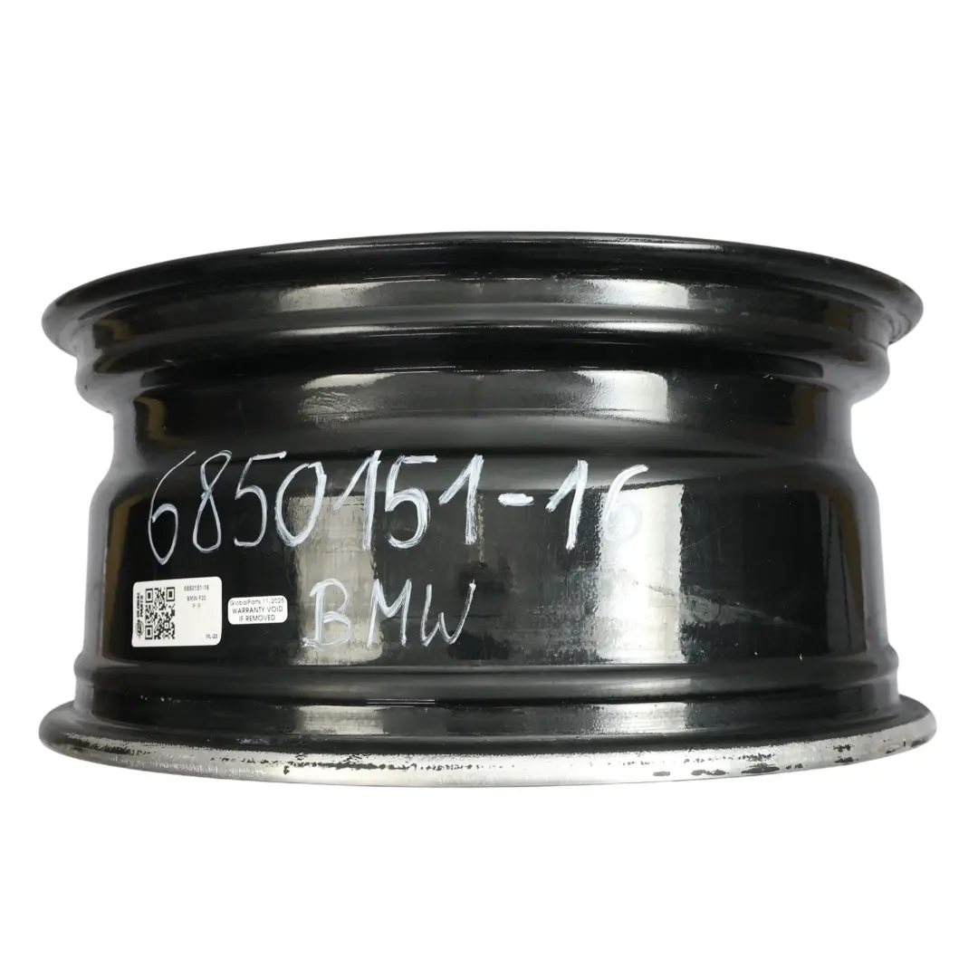 BMW F20 F21 Llanta Aleación Negra 17" Estrella Spoke 379 ET:43 7,5J - SKU 6850151-16 - Número de pieza 6850151