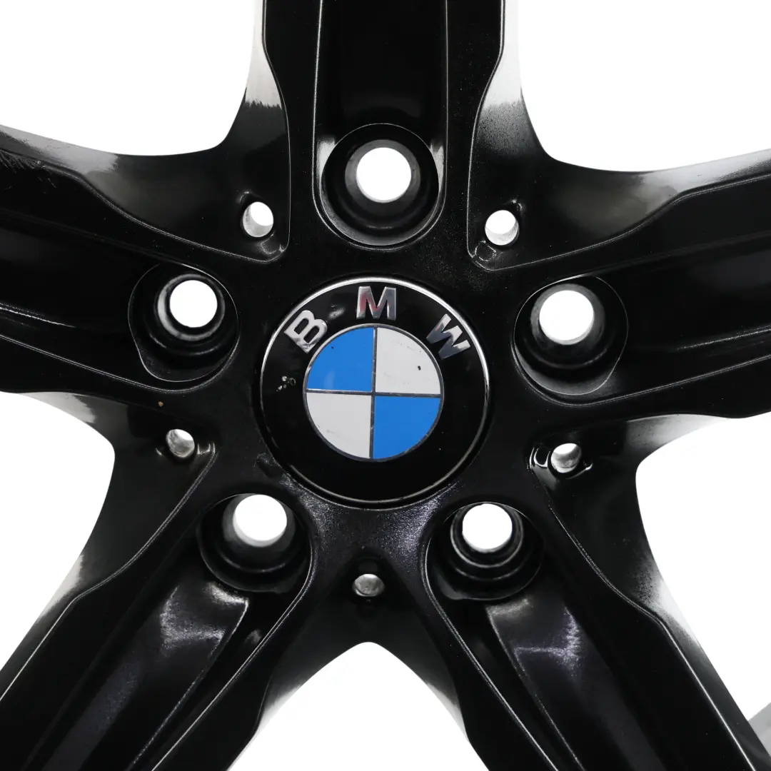 BMW F20 F21 Leicht Metall Felge Schwarz 17" Sternspeiche 379 ET:43 7,5J - SKU 6850151-16 - Teilenummer 6850151
