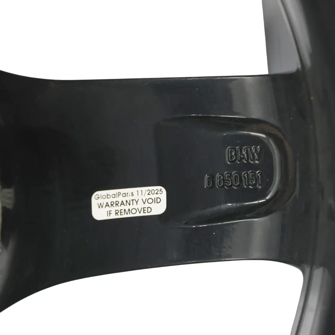 BMW F20 F21 F22 F23 Wheel Rim Alloy 17" Star Spoke 379 ET:43 7,5J - SKU 6850151-18 - Part number 6850151