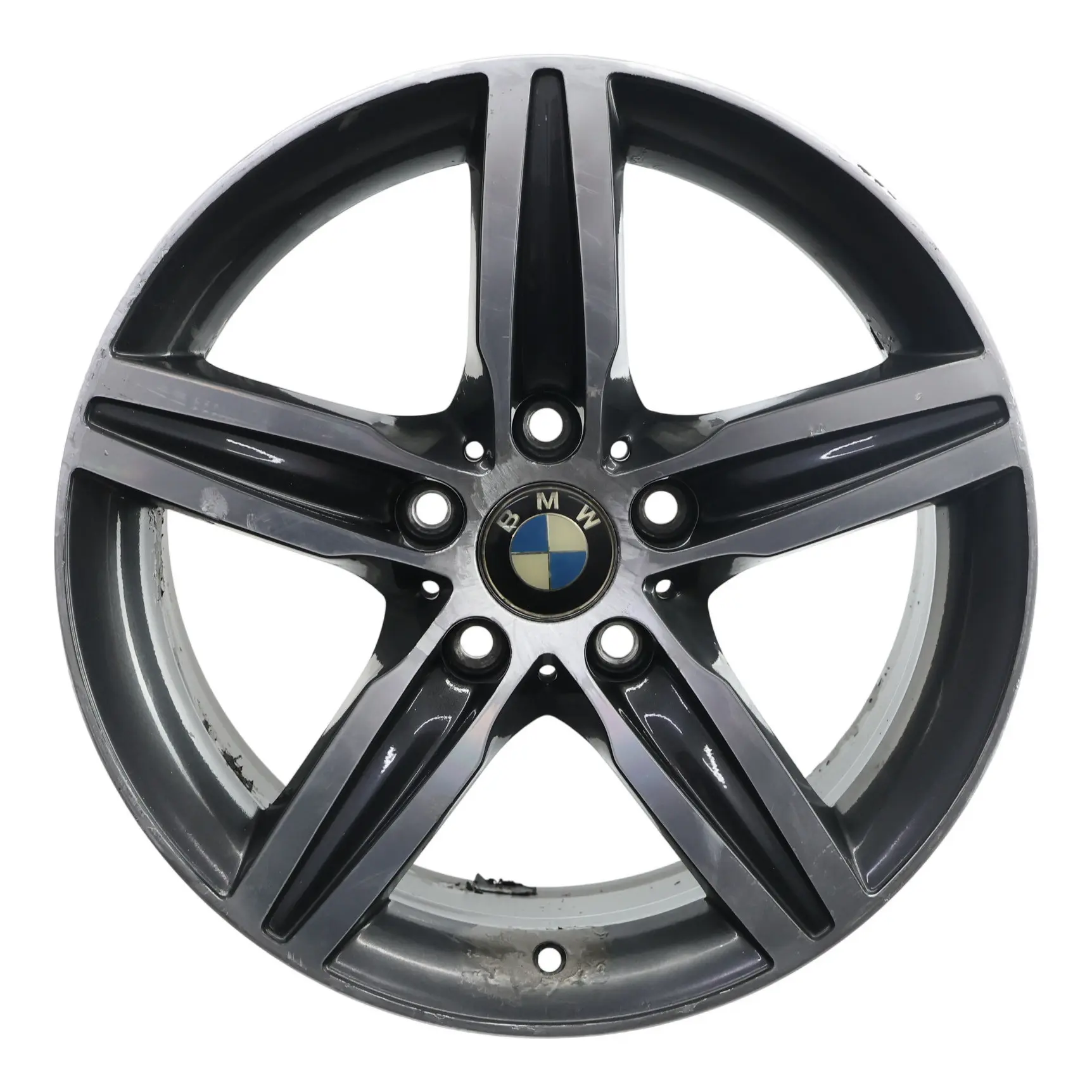 BMW F20 F21 F22 Nero AlluMini o Cerchione IN Lega 17" 7,5J Raggi a Stella 379