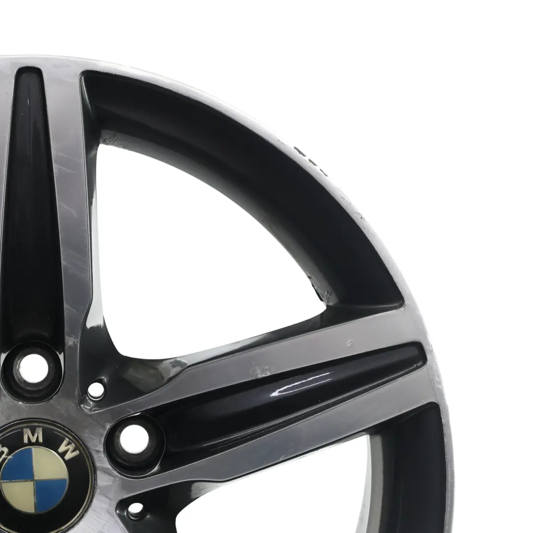 BMW F20 F21 F22 Schwarz Alu Felge Alufelge 17" 7,5J Sternspeiche 379 - SKU 6850151-4 - Teilenummer 6850151