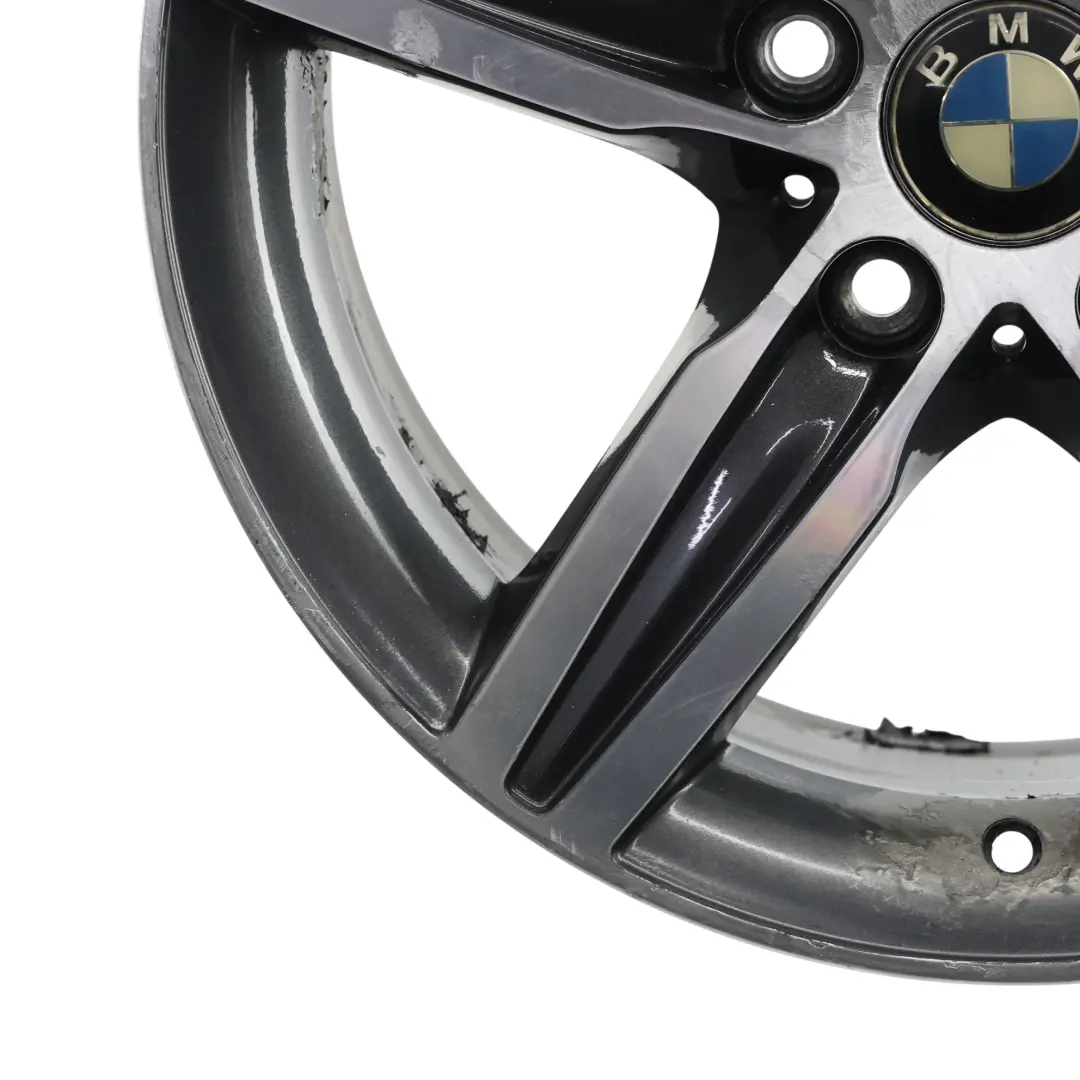 BMW F20 F21 F22 Schwarz Alu Felge Alufelge 17" 7,5J Sternspeiche 379 - SKU 6850151-4 - Teilenummer 6850151