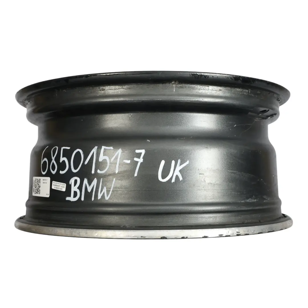 BMW F20 F21 Black Alloy Wheel Rim 17" Star Spoke 379 ET:43 7,5J - SKU 6850151-7 - Part number 6850151