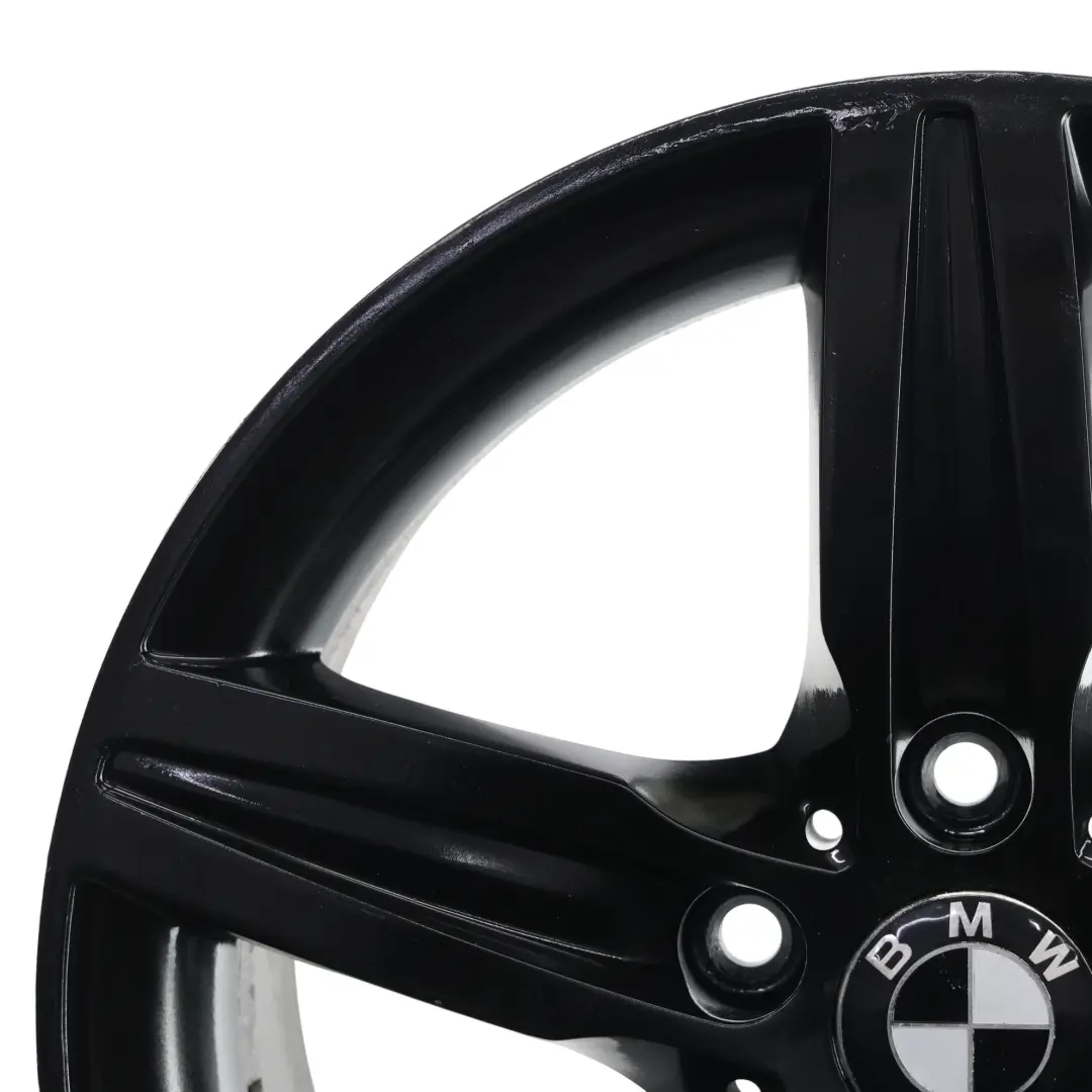 Alloy Wheel Rim 17" Star Spoke 379 ET:43 7,5J to BMW F20 F21 Black with Part number 6850151 BMW F20 F21 Black Alloy Wheel Rim 17" Star Spoke 379 ET:43 7,5J - SKU 6850151-7 - Part number 6850151