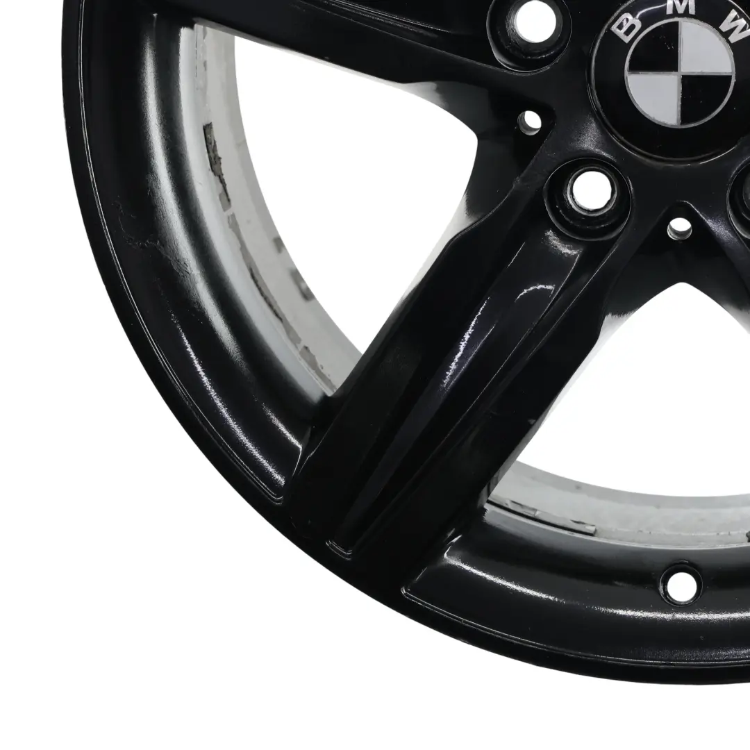 Alloy Wheel Rim 17" Star Spoke 379 ET:43 7,5J to BMW F20 F21 Black with Part number 6850151 BMW F20 F21 Black Alloy Wheel Rim 17" Star Spoke 379 ET:43 7,5J - SKU 6850151-7 - Part number 6850151