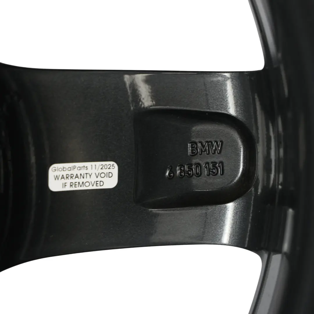 BMW F20 F21 Jante En Alliage 17" À Rayons Étoilés 379 ET:43 7,5J - SKU 6850151-8 - Numéro de pièce 6850151