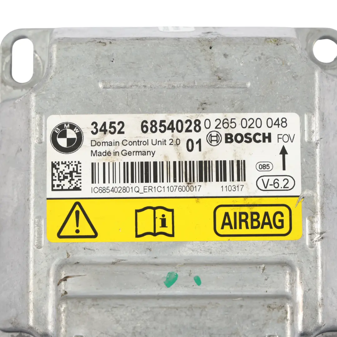 Module De Commande ICM Module D'Air ECU pour BMW F06 F10 F11 F12 F13 à propos du numéro de pièce 6854028 BMW F06 F10 F11 F12 F13 Module De Commande ICM Module D'Air ECU - SKU 6854028 - Numéro de pièce 6854028