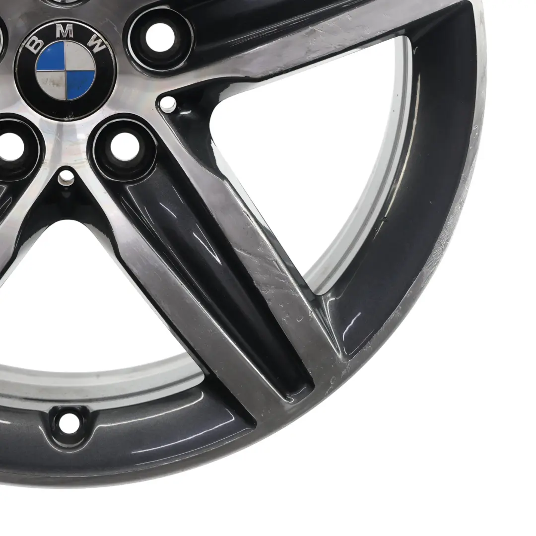 Orbitgrey Leichtmetallfelge 17" 7,5J ET:54 Sternspeiche 379 für BMW F45 F46 mit Teilenummer 6855091 BMW F45 F46 Orbitgrey Leichtmetallfelge 17" 7,5J ET:54 Sternspeiche 379 - SKU 6855091-2 - Teilenummer 6855091