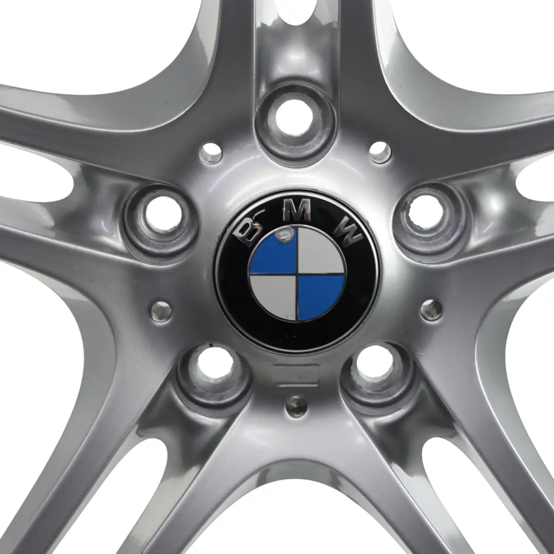 Hinterrad Alufelge M Performance Doppelspeiche 313M 18" 8,5J ET:52 für BMW E81 E87 mit Teilenummer 6856667 BMW E81 E87 Hinterrad Alufelge M Performance Doppelspeiche 313M 18" 8,5J ET:52 - SKU 6856667-5 - Teilenummer 6856667