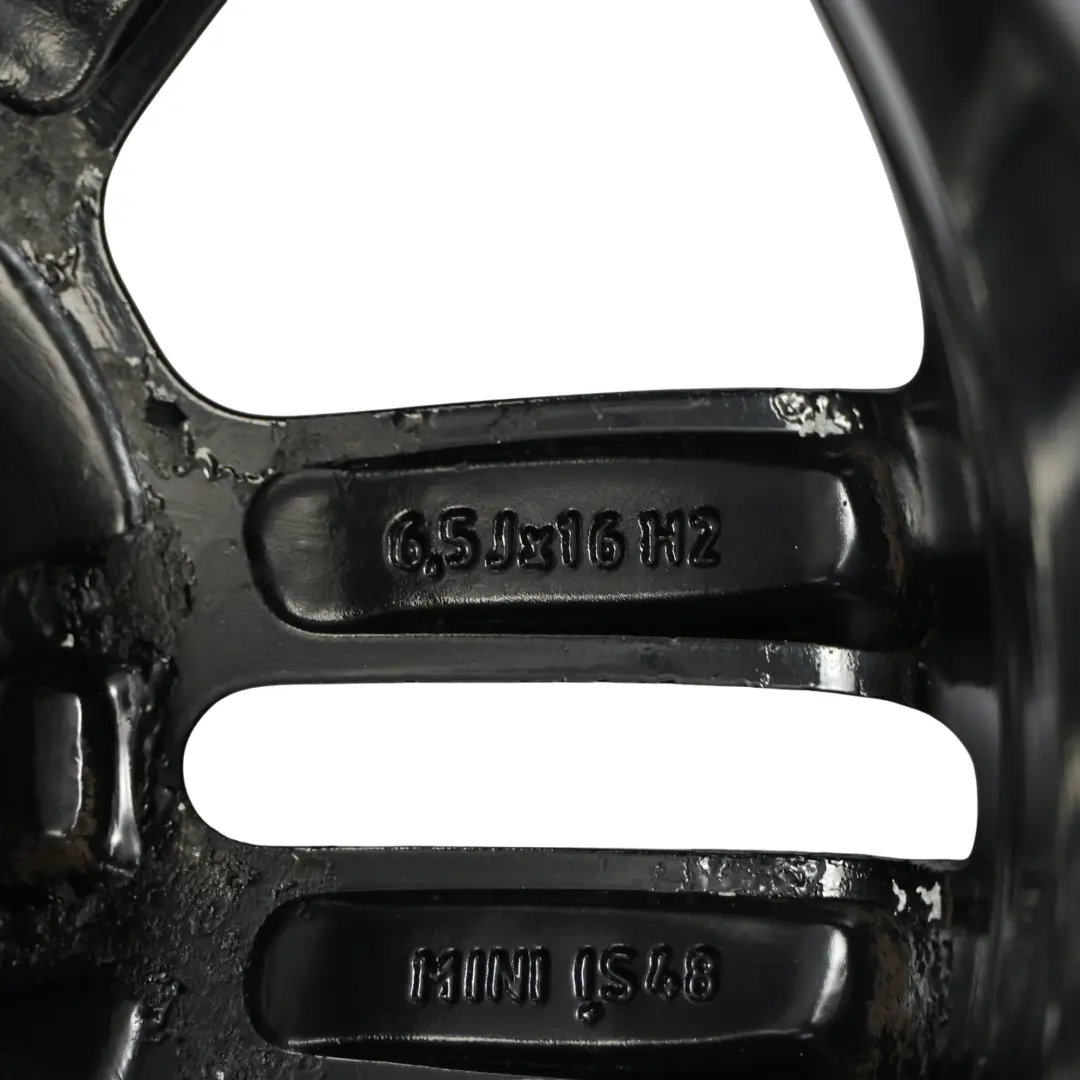 Mini Cooper R55 R56 R57 Jante Alliage Noire 16" 6,5J 6-Star à Double Rayons 119 - SKU 6856969-1 - Numéro de pièce 6856969