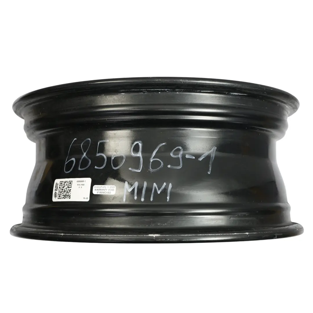 Mini Cooper R55 R56 R57 Black Wheel Alloy Rim 16" 6,5J 6-Star Twin Spoke 119 - SKU 6856969-1 - Part number 6856969
