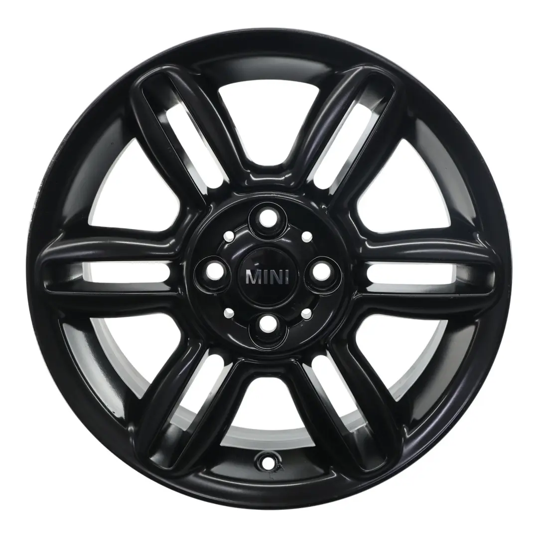 Mini Cooper R55 R56 R57 Llanta De Aleación Negra 16" 6,5J 6-Star Twin Spoke 119 - SKU 6856969-2 - Número de pieza 6856969