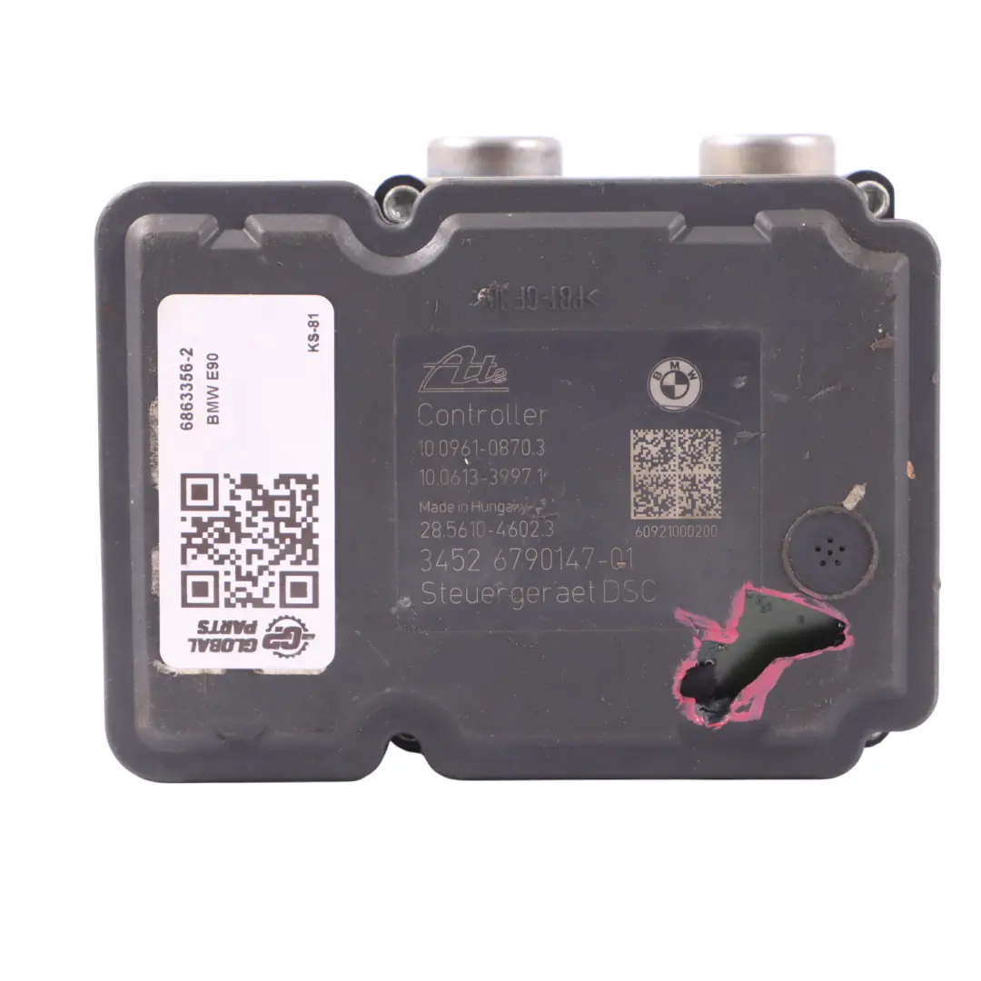 Pompe De Freinage Hydraulique ABS DSC 6790147 6790146 pour BMW E90 E91 LCI E92 à propos du numéro de pièce 6863356 BMW E90 E91 LCI E92 Pompe De Freinage Hydraulique ABS DSC 6790147 6790146 - SKU 6863356-2 - Numéro de pièce 6863356