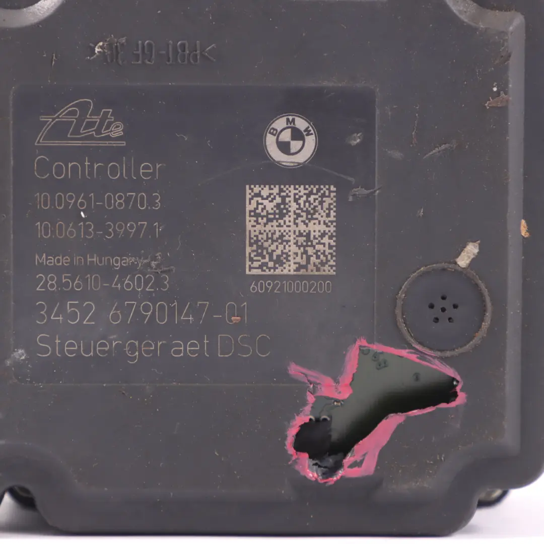 DSC ABS Hydro Bremsanlage Pumpe 6790147 6790146 für BMW E90 E91 LCI E92 mit Teilenummer 6863356 BMW E90 E91 LCI E92 DSC ABS Hydro Bremsanlage Pumpe 6790147 6790146 - SKU 6863356-2 - Teilenummer 6863356