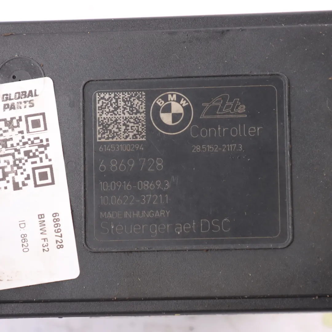 Brake Pump ABS DSC Hydro Unit Braking Module 6869727 to BMW F32 F34 F36 with Part number 6869728 BMW F32 F34 F36 Brake Pump ABS DSC Hydro Unit Braking Module 6869727 - SKU 6869728 - Part number 6869728