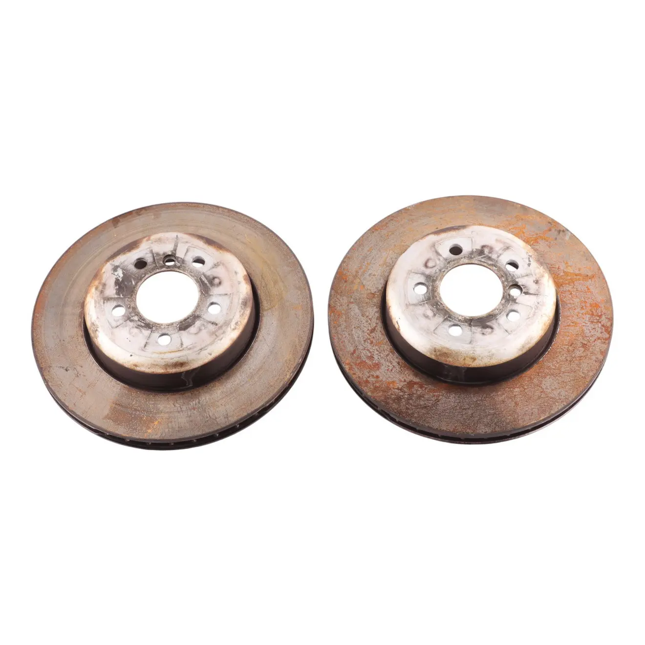 BMW F32 Hinter Radbrems Scheibe Belüftete SET X2 Links Rechts 345X24 6894383