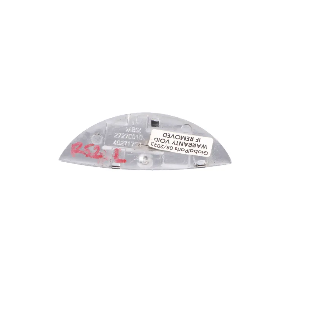 Tapa Sistema Limpieza Faro Xenón Cromada Izquierda para Mini R50 R52 R53 con número de pieza 6922155 Mini R50 R52 R53 Tapa Sistema Limpieza Faro Xenón Cromada Izquierda - SKU 6922155-2 - Número de pieza 6922155