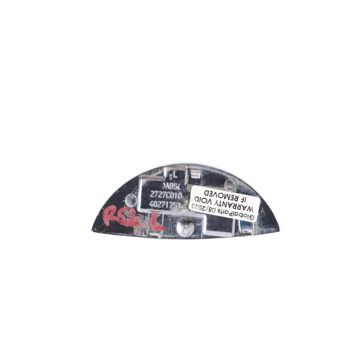 Mini R50 R52 R53 Xenon Headlight Cleaning System Cover Chrome Left N/S - SKU 6922155-2 - Part number 6922155