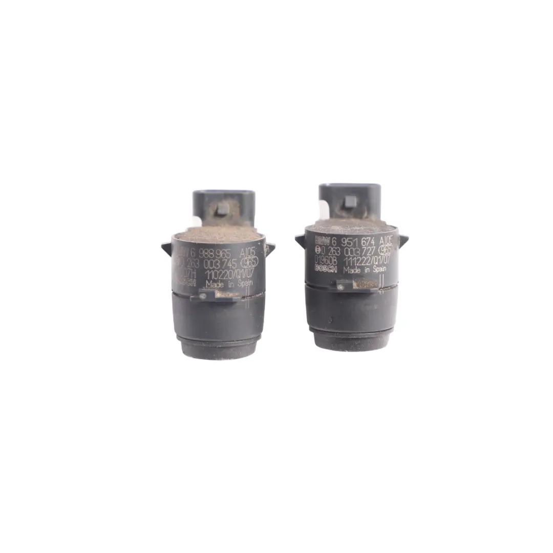 PDC Parking Sensor Ultrasonic PDC Set x2 Space Grau - A52 to BMW E81 E87 E90 with Part number 6951674 BMW E81 E87 E90 PDC Parking Sensor Ultrasonic PDC Set x2 Space Grau - A52 - SKU 6951674-SCG1 - Part number 6951674