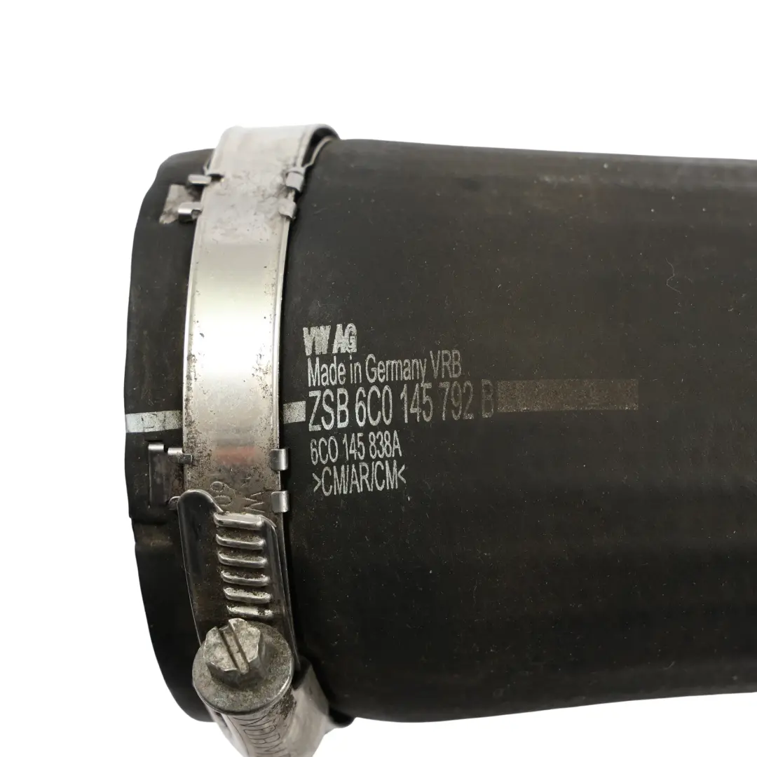 VW Volkswagen Polo GTI Manguera De Intercooler Para Turbocompresor - SKU 6C0145792B - Número de pieza 6C0145792B
