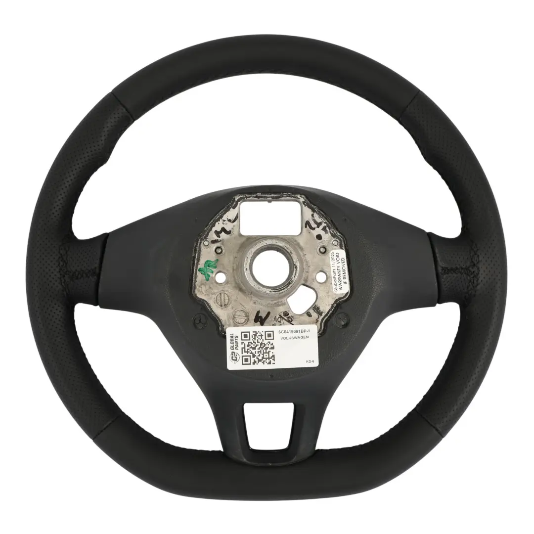Mk5 6C 6R Volante NUEVO Cuero Negro para VW Volkswagen Polo con número de pieza 6C0419091BP VW Volkswagen Polo Mk5 6C 6R Volante NUEVO Cuero Negro - SKU 6C0419091BP-1 - Número de pieza 6C0419091BP