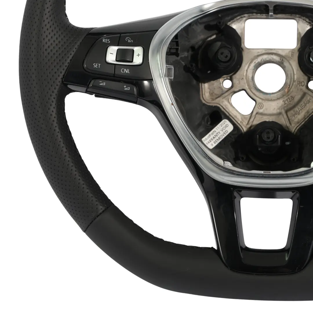 Mk5 6C 6R Volante NUEVO Cuero Negro para VW Volkswagen Polo con número de pieza 6C0419091BP VW Volkswagen Polo Mk5 6C 6R Volante NUEVO Cuero Negro - SKU 6C0419091BP-1 - Número de pieza 6C0419091BP