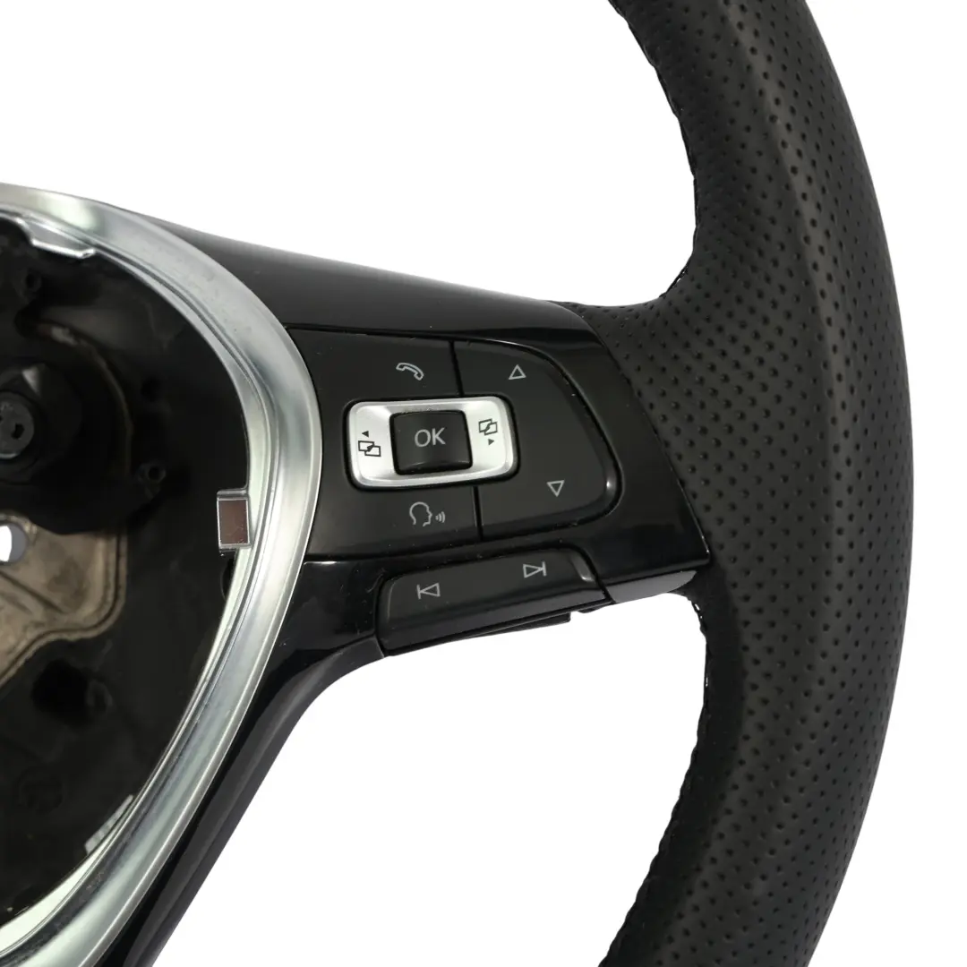 Mk5 6C 6R Lenkrad NEU Schwarz Leder für VW Volkswagen Polo mit Teilenummer 6C0419091BP VW Volkswagen Polo Mk5 6C 6R Lenkrad NEU Schwarz Leder - SKU 6C0419091BP-1 - Teilenummer 6C0419091BP