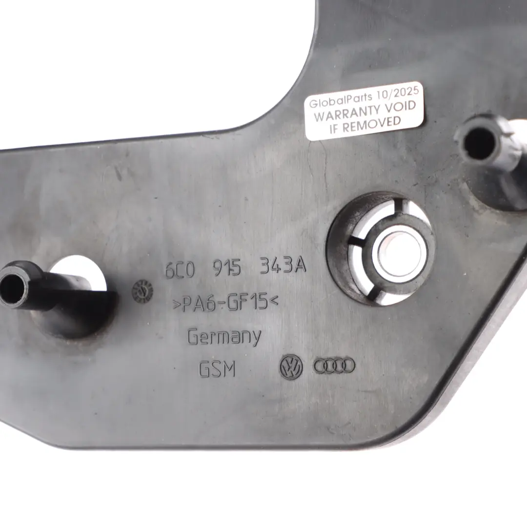 Retenedor Zócalo Fusible Terminal Batería para Audi A1 8X con número de pieza 6C0915343A Audi A1 8X Retenedor Zócalo Fusible Terminal Batería - SKU 6C0915343A-1 - Número de pieza 6C0915343A