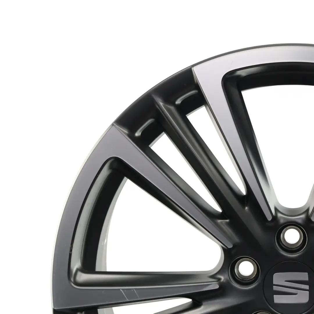 Rim Alloy Diamond Grey 18" 7J ET:51 to Seat Ibiza FR V KJ1 Wheel with Part number 6F0601025T Seat Ibiza FR V KJ1 Wheel Rim Alloy Diamond Grey 18" 7J ET:51 - SKU 6F0601025T-1 - Part number 6F0601025T