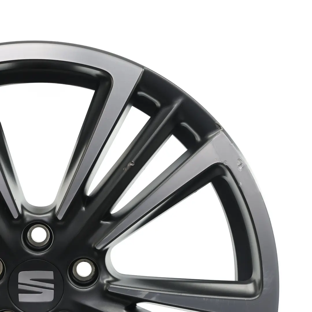 Llanta Aleación Gris Diamante 18" 7J ET:51 para Seat Ibiza FR V KJ1 con número de pieza 6F0601025T Seat Ibiza FR V KJ1 Llanta Aleación Gris Diamante 18" 7J ET:51 - SKU 6F0601025T-1 - Número de pieza 6F0601025T