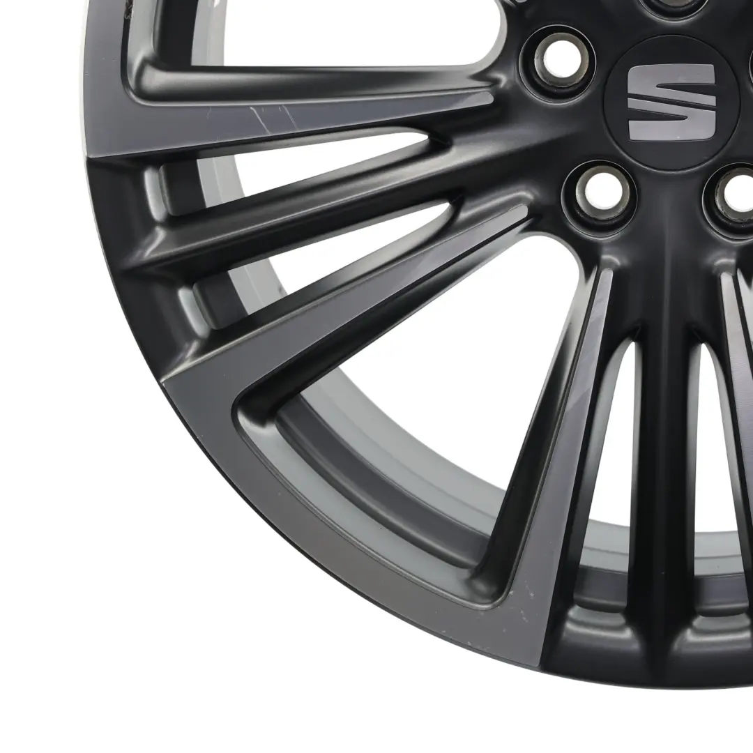 Seat Ibiza FR V KJ1 Leicht Metall Felge Diamant Grau 18" 7J ET:51 - SKU 6F0601025T-1 - Teilenummer 6F0601025T