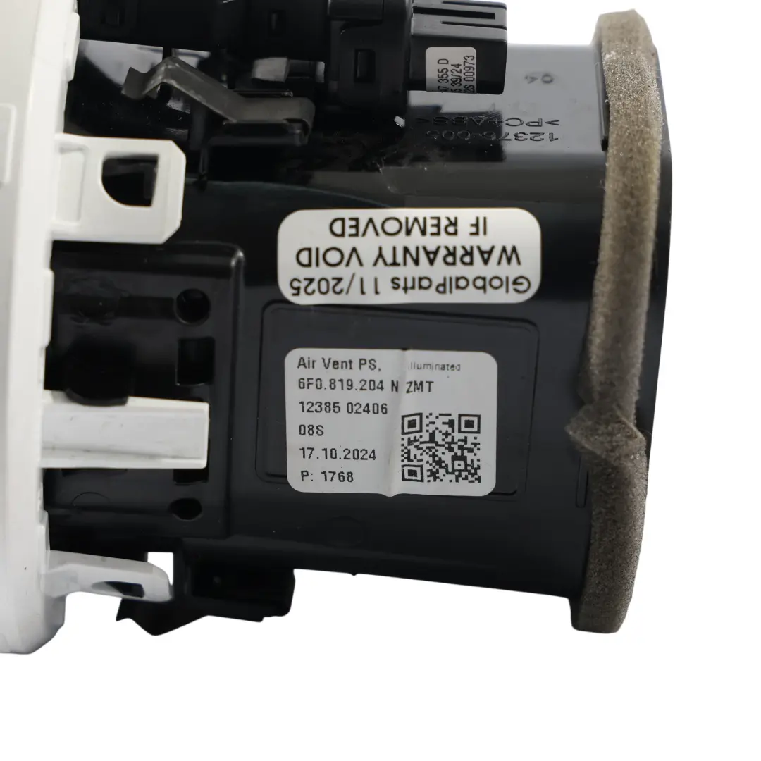 Seat Ibiza 5 Armaturenbrett Lüftungsdüse Vorne Rechts - SKU 6F0819204N-1 - Teilenummer 6F0819204N