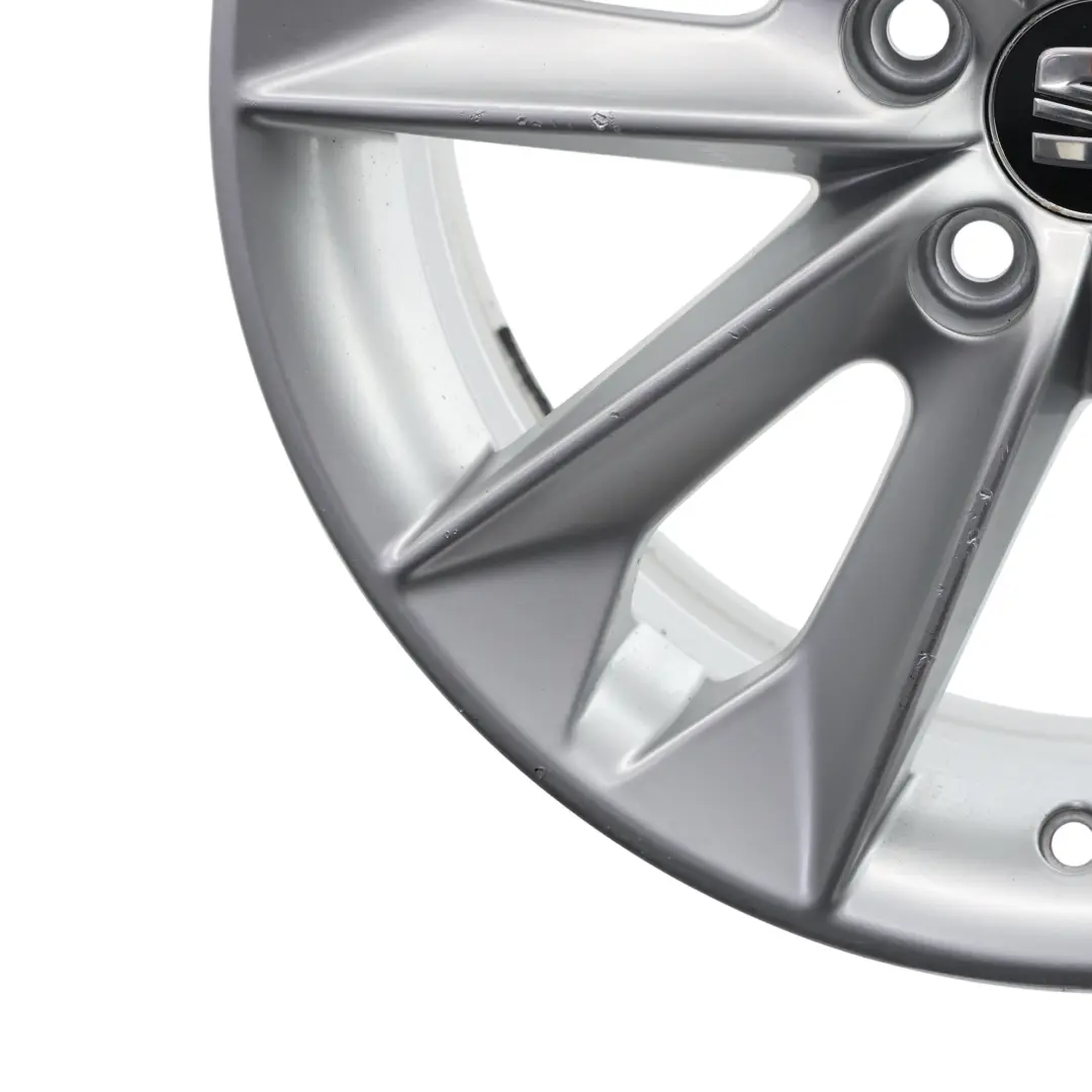 Seat Ibiza Mk4 6J Wheel Alloy 16" 10 Spoke 7J ET:43 Diamond Silver - SKU 6J0601025N-3 - Part number 6J0601025N