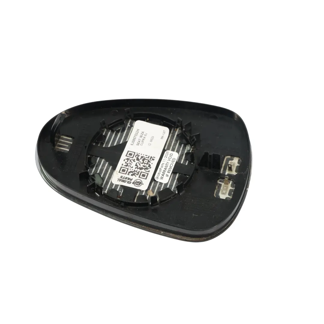 Seat Ibiza 6J Rétroviseur Avant Electrique Insert Verre Droit - SKU 6J0857522H - Numéro de pièce 6J0857522H
