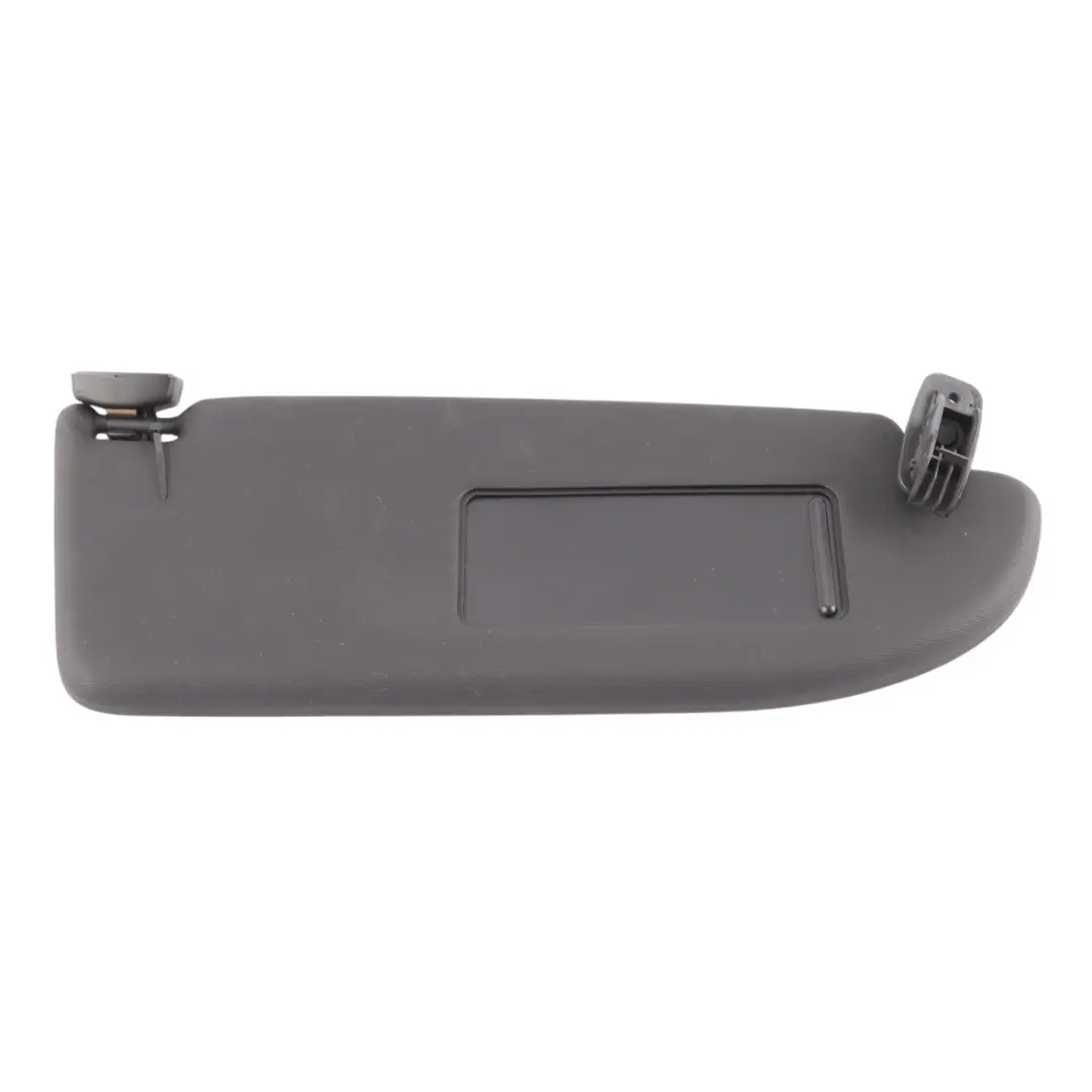 6J Sun Visor Sun Shade Cover Mirror Black Right O/S to Seat Ibiza IV with Part number 6J0857552C Seat Ibiza IV 6J Sun Visor Sun Shade Cover Mirror Black Right O/S - SKU 6J0857552C-1 - Part number 6J0857552C
