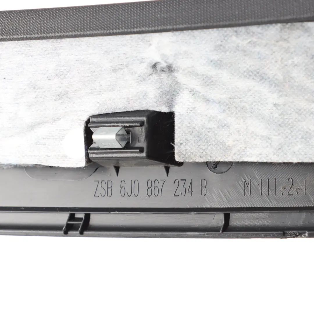 6J A-Pillar Cover Trim Panel Black Upper Right O/S to Seat Ibiza Cupra with Part number 6J0867234B Seat Ibiza Cupra 6J A-Pillar Cover Trim Panel Black Upper Right O/S - SKU 6J0867234B - Part number 6J0867234B