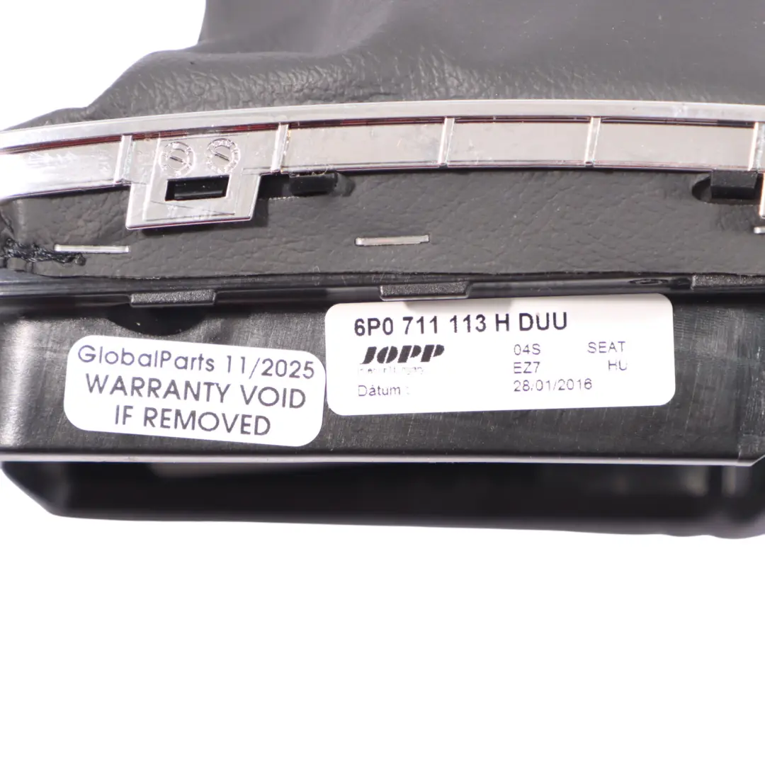 Mk4 FR Selettore Cambio Manuale Manopola 6 Velocità per Seat Ibiza con numero di parte 6P0711113H Seat Ibiza Mk4 FR Selettore Cambio Manuale Manopola 6 Velocità - SKU 6P0711113H - Numero di parte 6P0711113H