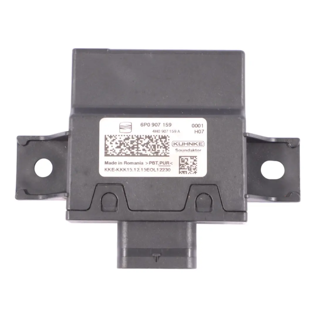 Seat Ibiza 6J Cupra Módulo De Control De Sonido Unidad ECU - SKU 6P0907159 - Número de pieza 6P0907159