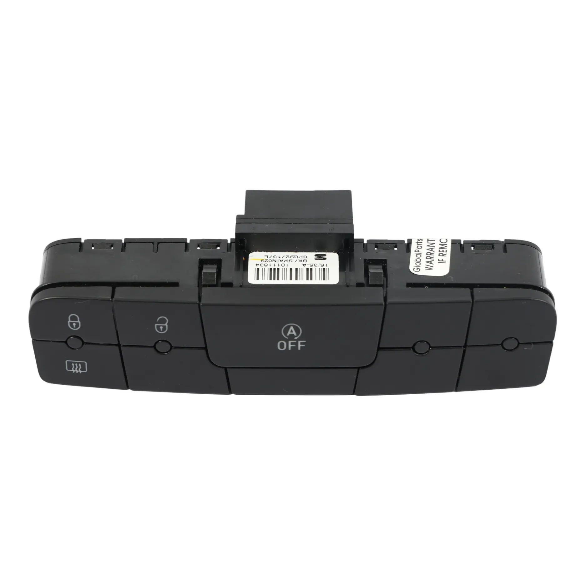 Seat Ibiza Mk4 Zentral Verriegelung Hinten Nebel Schalter Control 6P0927137E