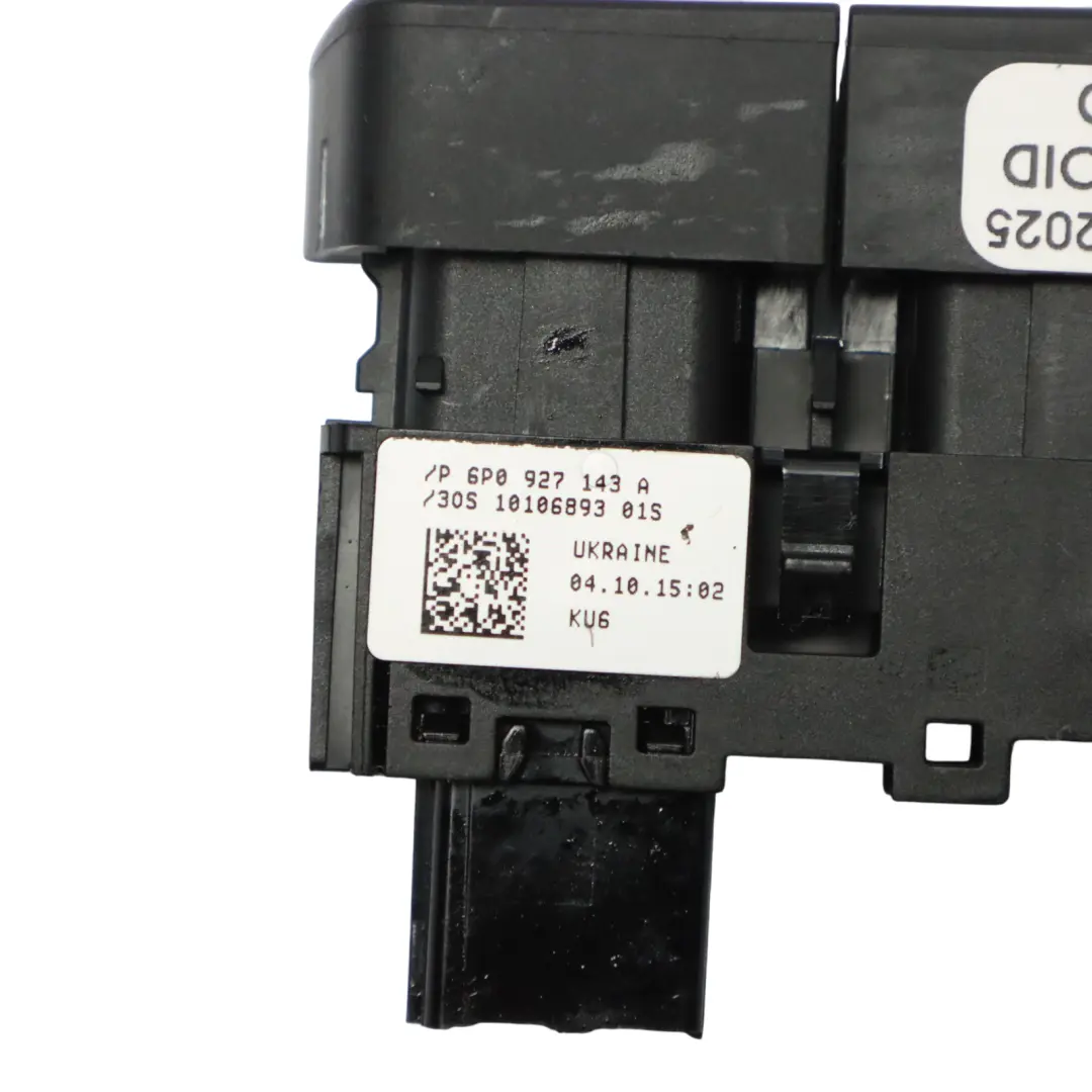 Panneau De Commande Du Commutateur De Mode Sport pour Seat Ibiza 4 à propos du numéro de pièce 6P0927143A Seat Ibiza 4 Panneau De Commande Du Commutateur De Mode Sport - SKU 6P0927143A - Numéro de pièce 6P0927143A