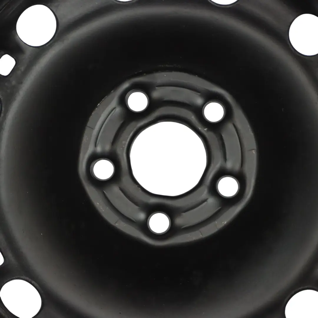 Skoda Fabia Mk1 Mk2 Rueda Repuesto Llanta Acero R15 6J ET:43 - SKU 6Q0601027M-3 - Número de pieza 6Q0601027M