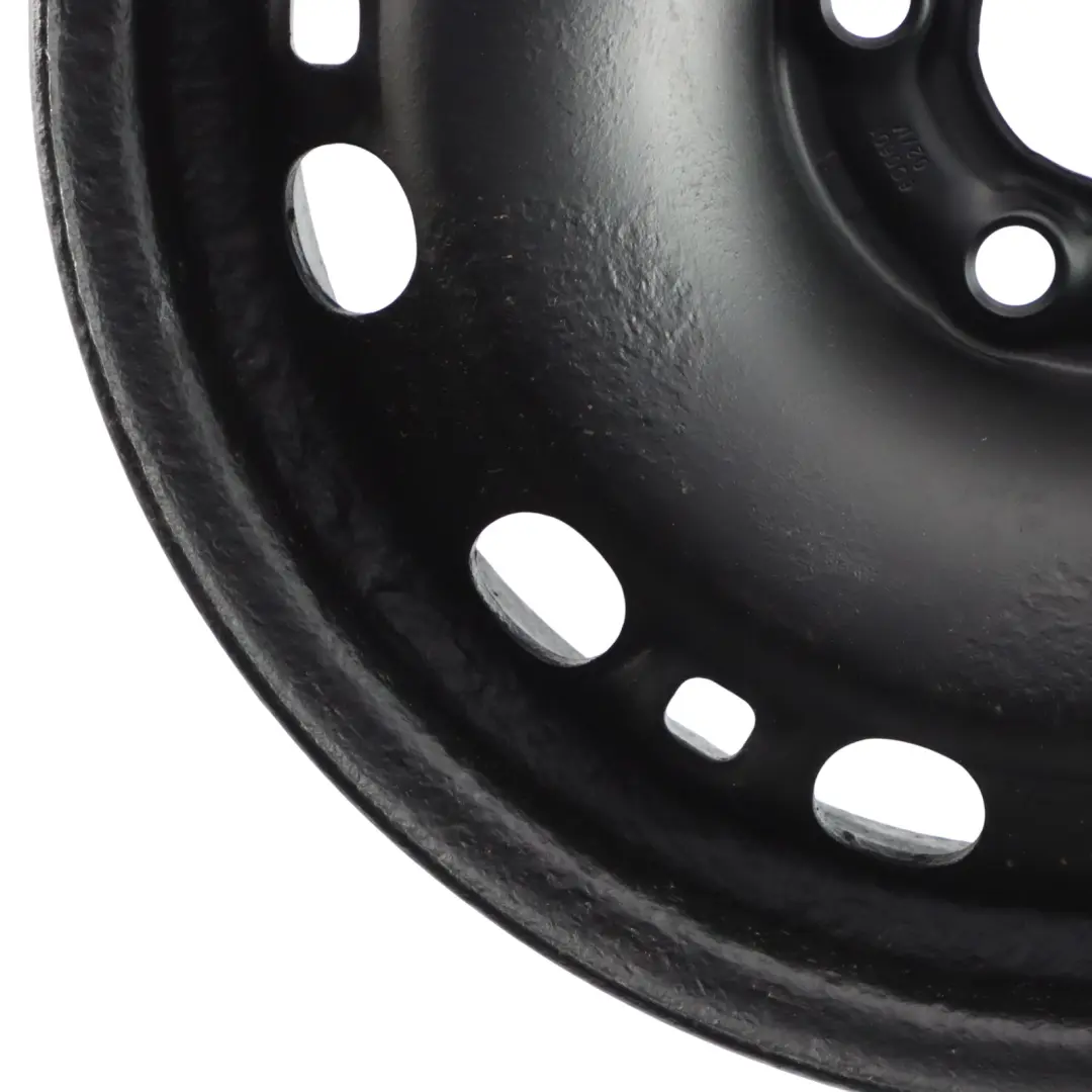 Mk1 Mk2 Spare Wheel Steel Rim R15 6J ET:43 to Skoda Fabia with Part number 6Q0601027M Skoda Fabia Mk1 Mk2 Spare Wheel Steel Rim R15 6J ET:43 - SKU 6Q0601027M-3 - Part number 6Q0601027M