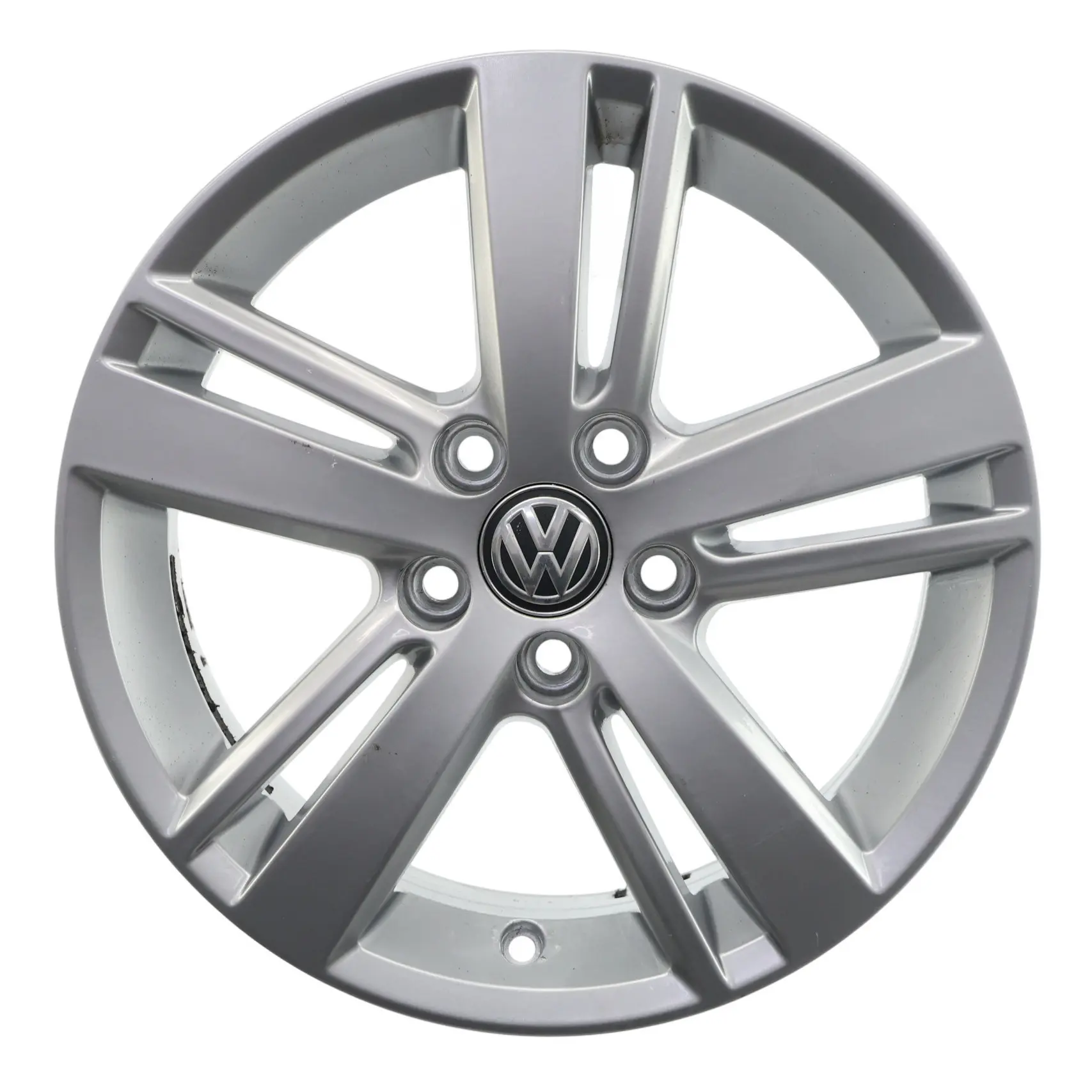 Volkswagen Polo 6C Srebrna Felga Aluminiowa  15" 6J ET:40 6QS601025C