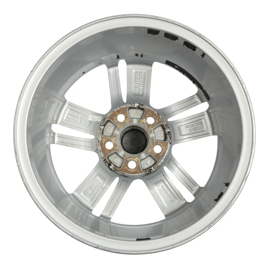 Volkswagen Polo 6C Jante Alliage Argent 15" 6J ET:40 - SKU 6QS601025C-2 - Numéro de pièce 6QS601025C