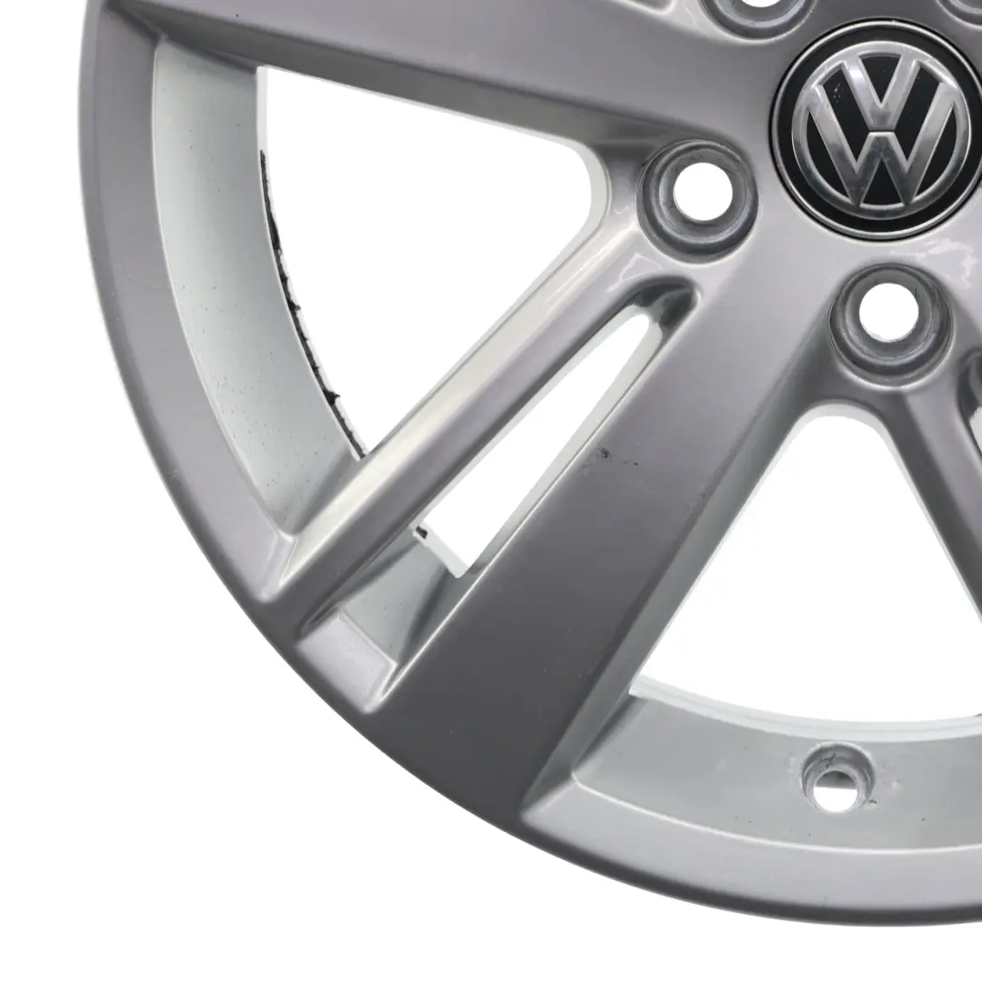 Volkswagen Polo 6C Srebrna Felga Aluminiowa 15" 6J ET:40 - SKU 6QS601025C-2 - Numer Części 6QS601025C